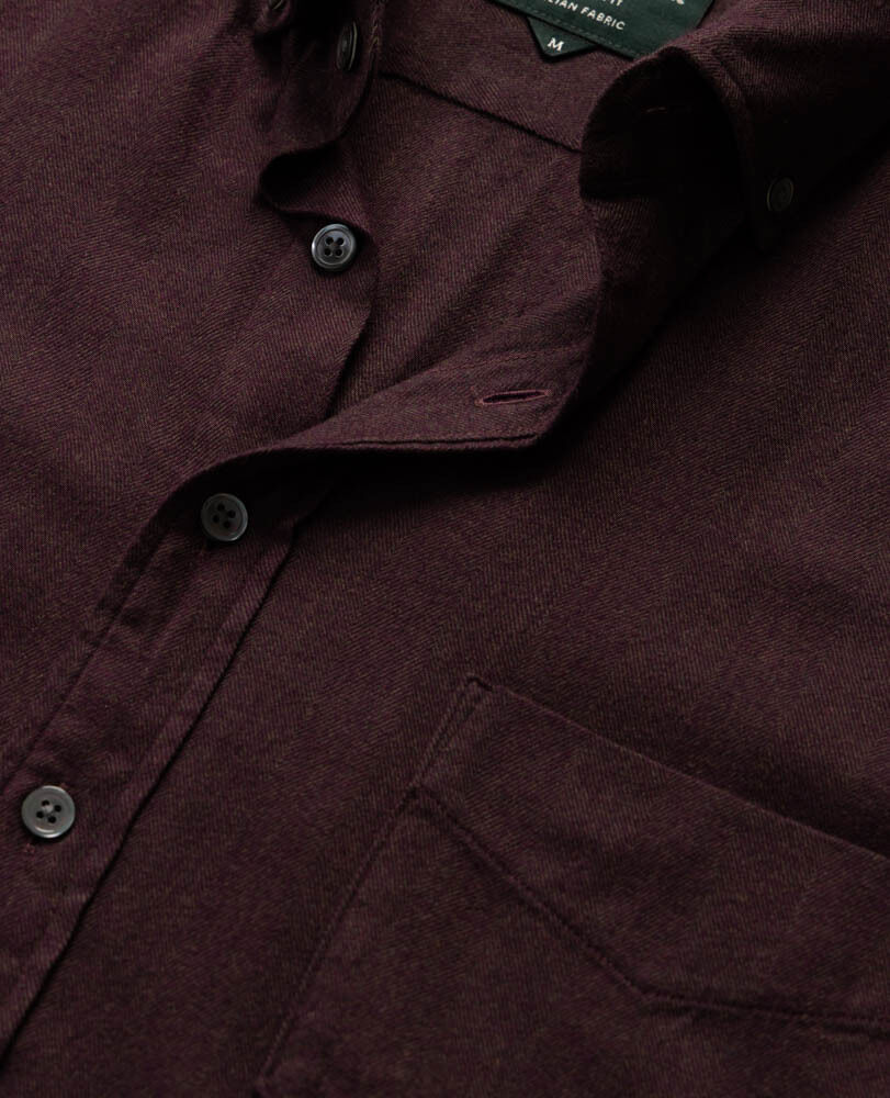 Chemise slim Barrhill, MÛRE, Detail 2