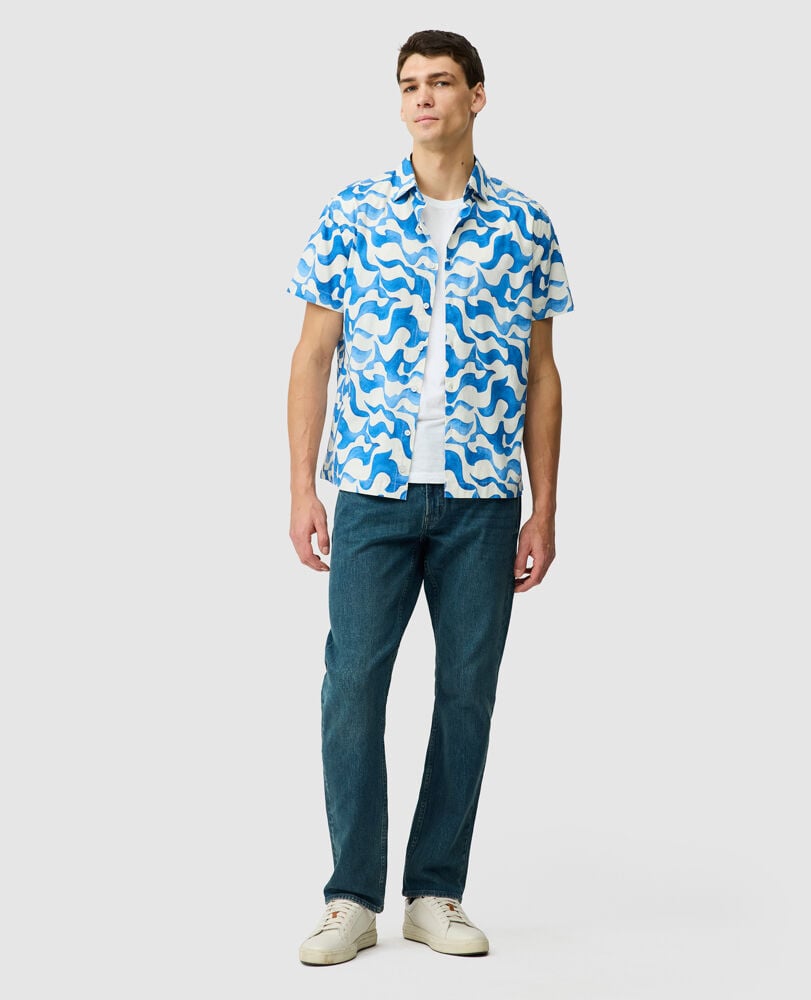 Fireshaw Shirt, OCEAN, Off Front