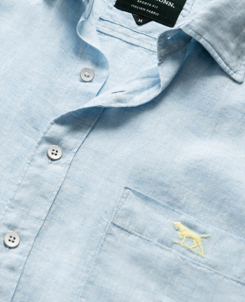 Cathedral Cove Sports Fit Shirt, SKY, Detail 2