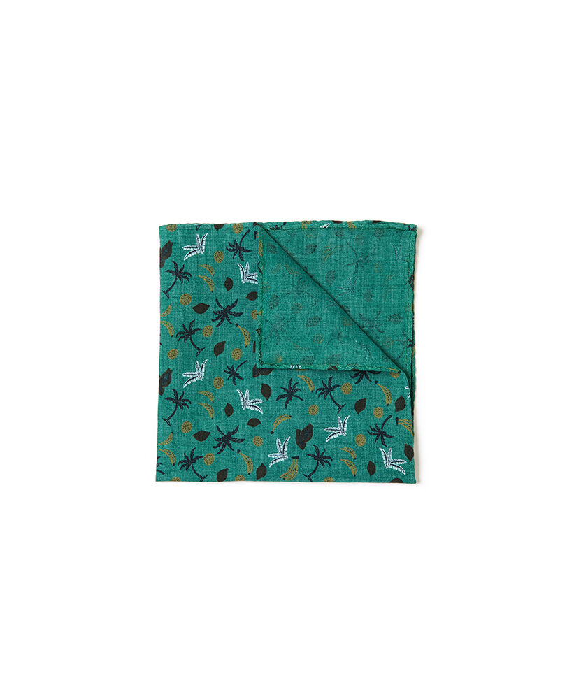 Lorne Street Pocket Square/Bamboo 1, BAMBOU, Off Front