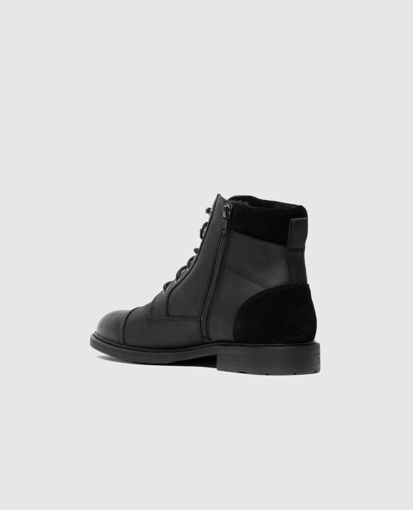 Durham Military Boot, ONYX, Flat Lay