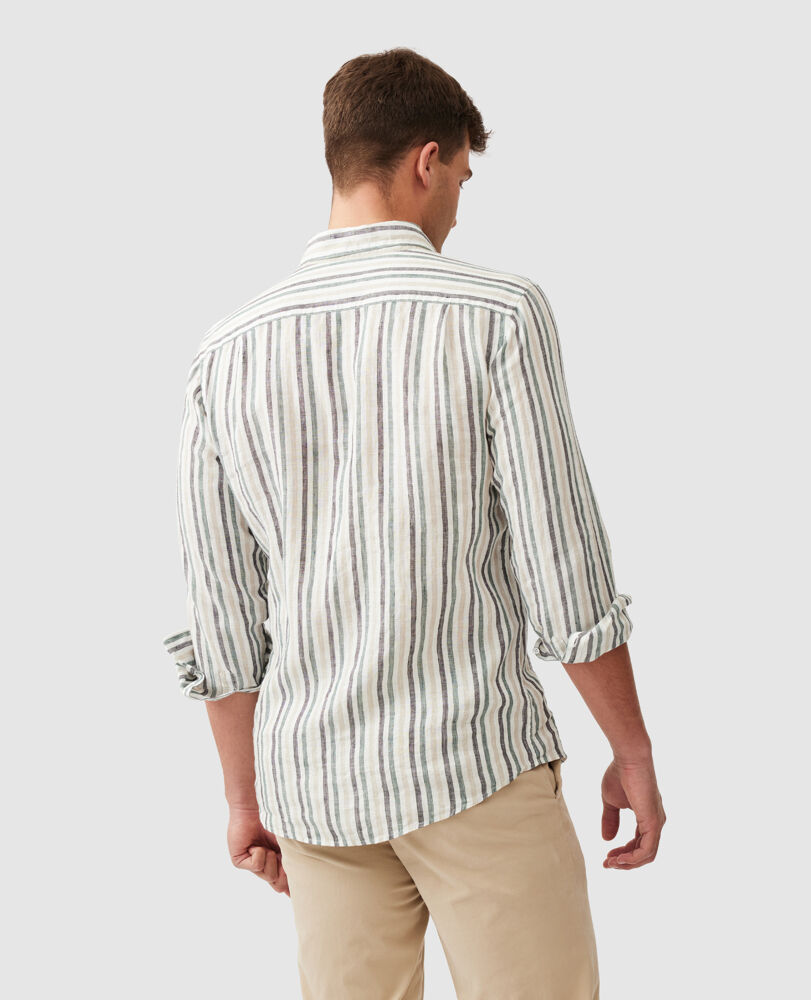 Gimmerburn Sports Fit Shirt, LEAF, Back
