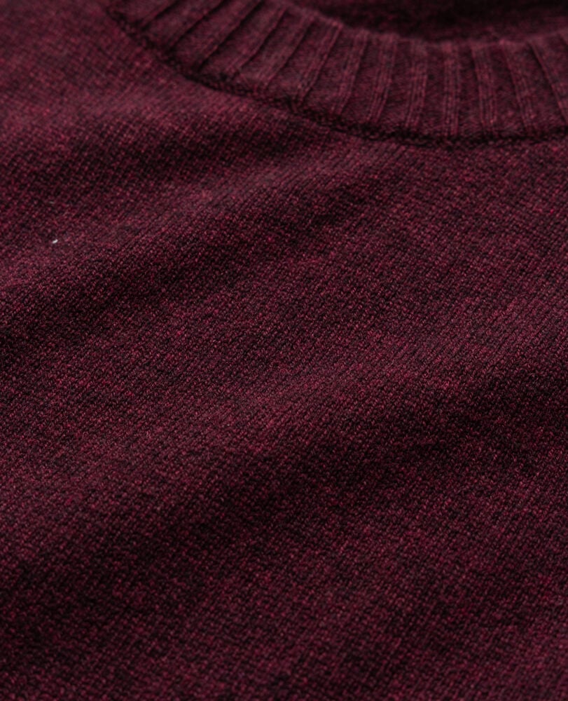 Christchurch Knit, CLARET, Detail 2