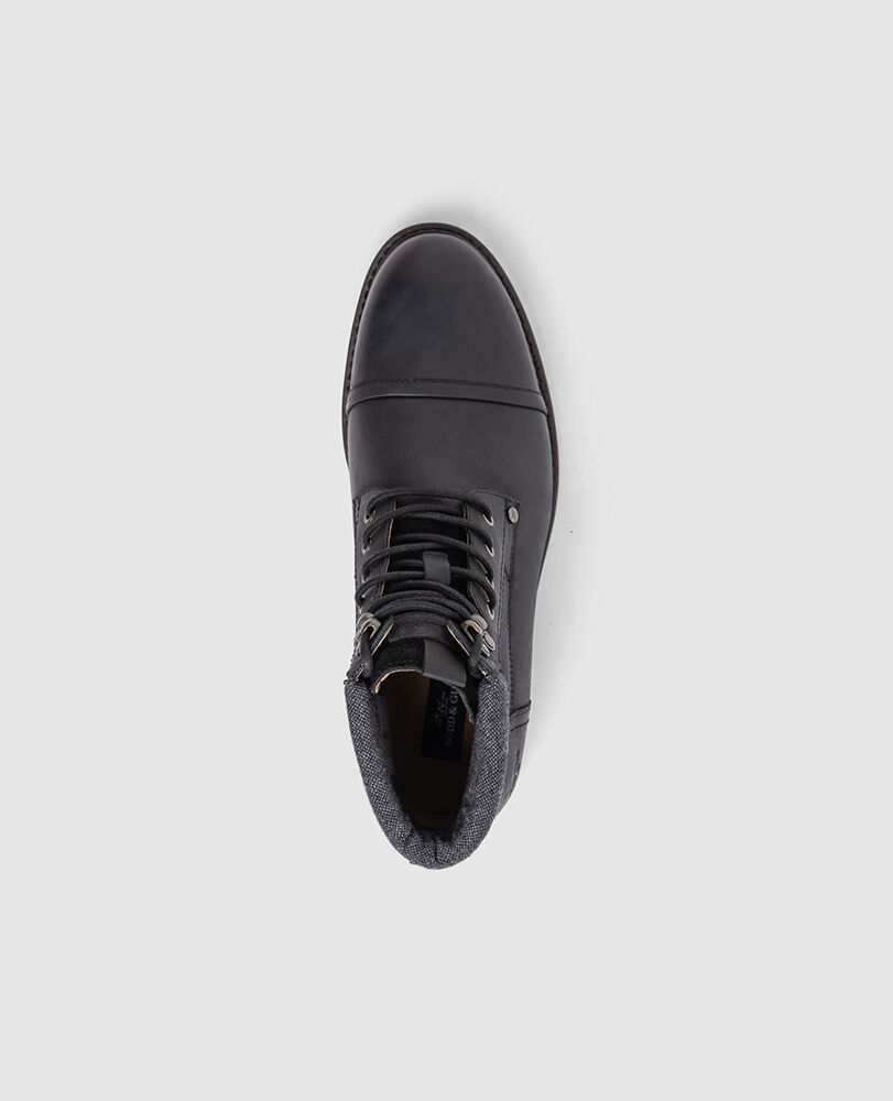 Bottines militaires Dobson Cc, ONYX DÉLAVÉ