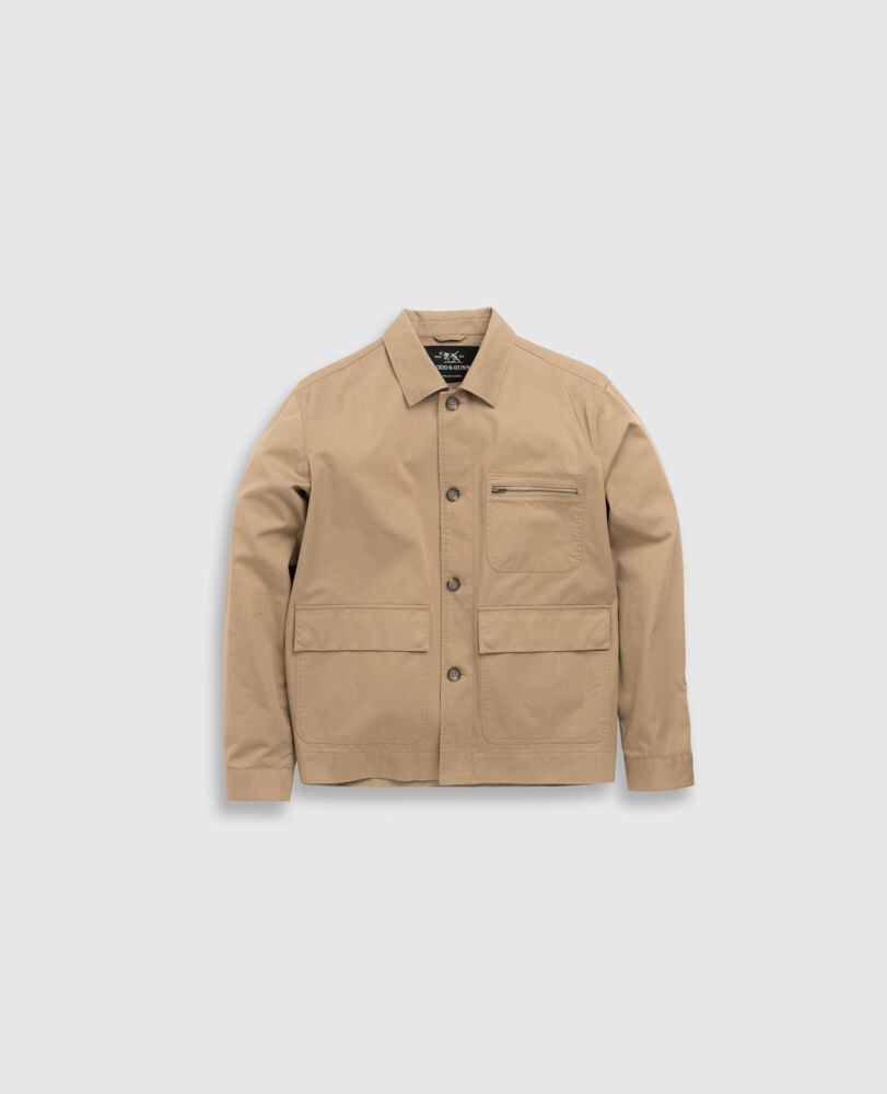 Woody Island Jacket, WHEAT, Flat Lay
