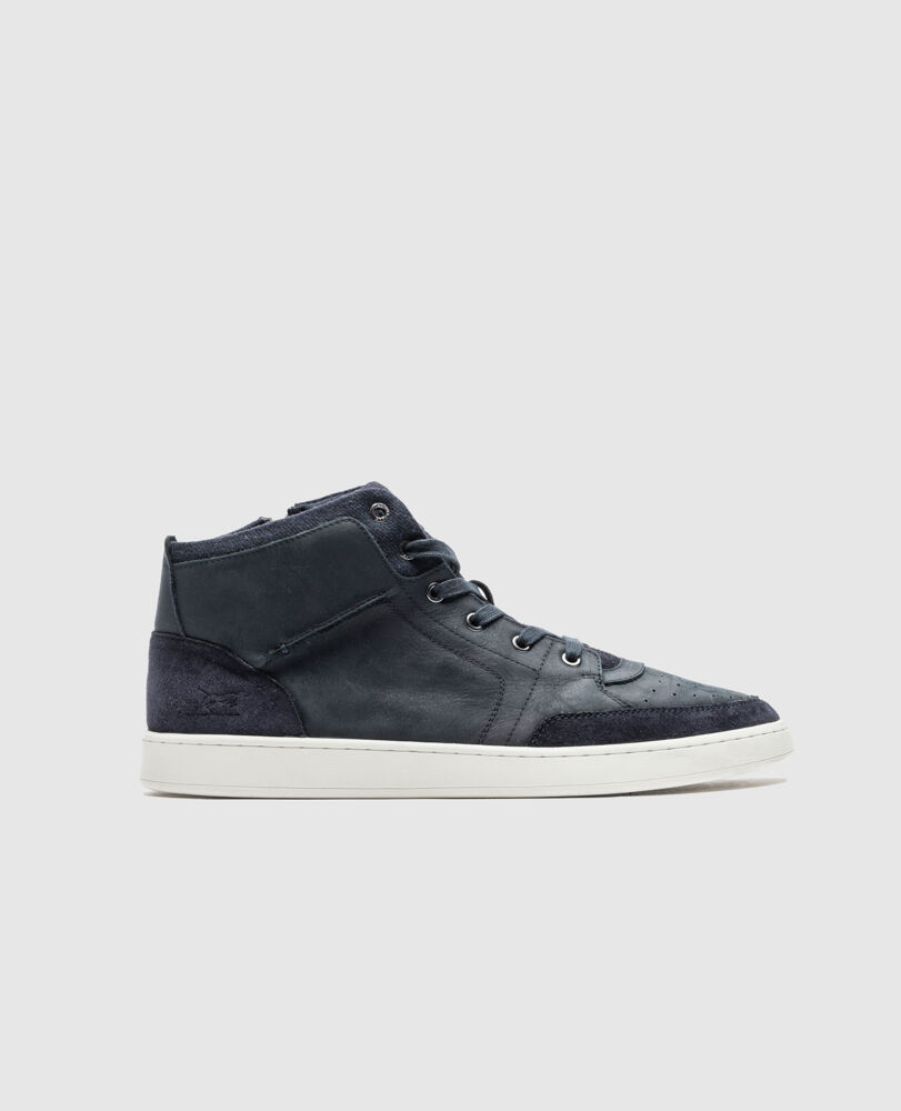 Sussex High Street Sneaker, NAVY, Front