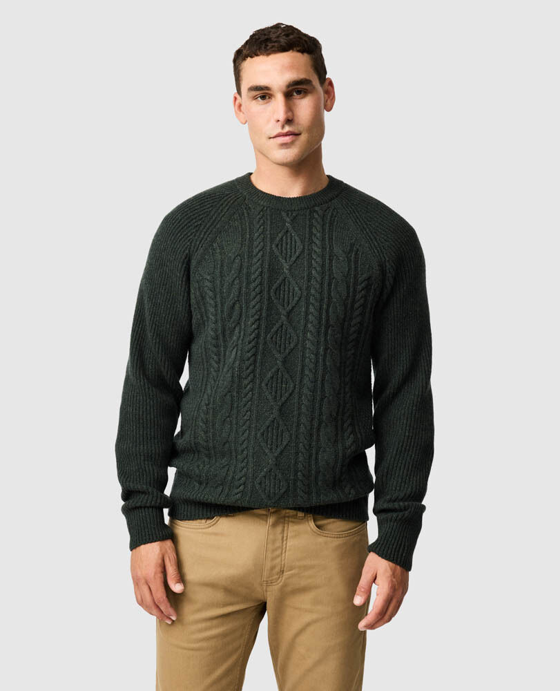 Piper Creek Knit, DSCHUNGEL, Front