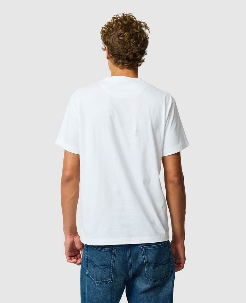 Wendon Valley Tee, SNOW, Back