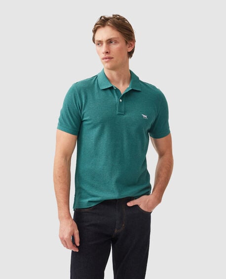 The Gunn Sports Fit Polo, JUNGLE