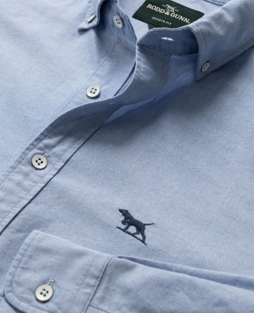 Oxford Shirt, ARCTIC, Off Front
