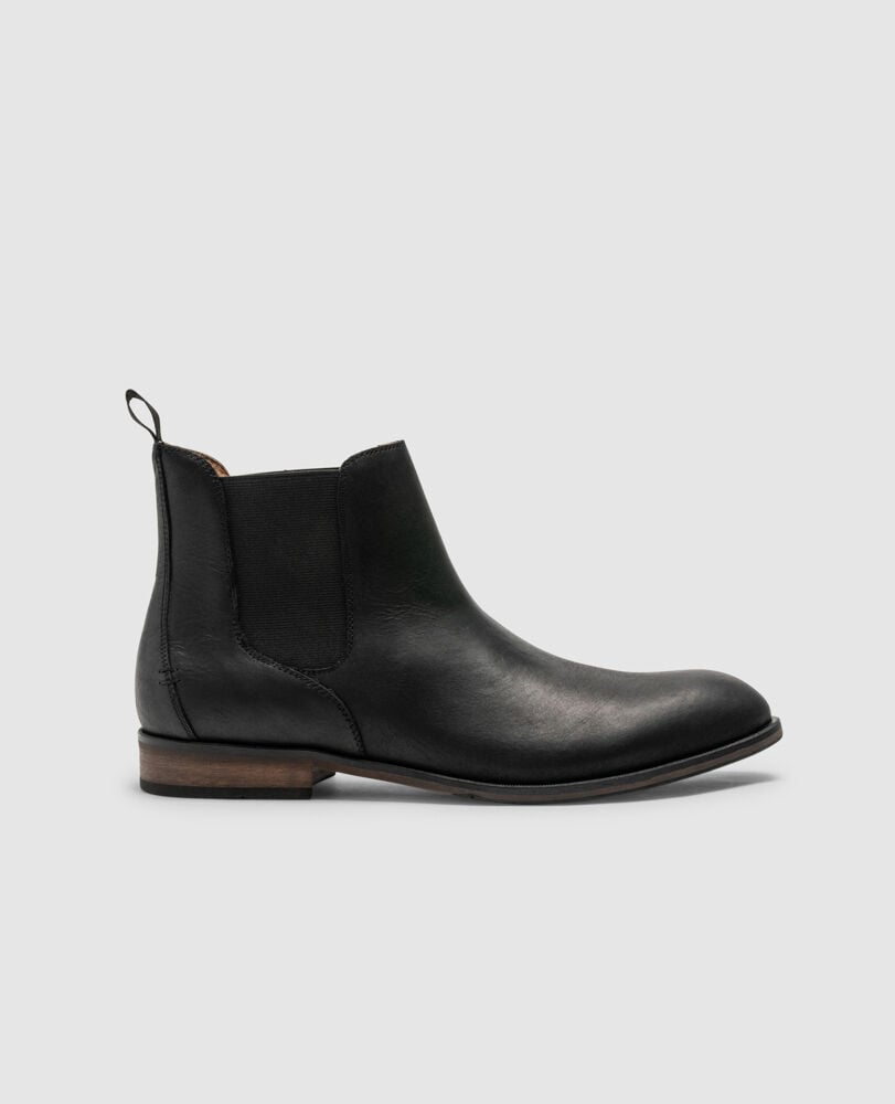 Kingsview Road Chelsea Boot, NERO WASH, Front