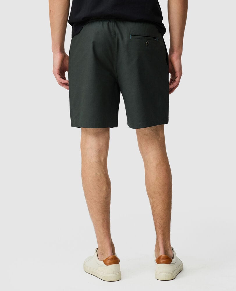 Gunn 7" Resort Short, OLIVE, Back