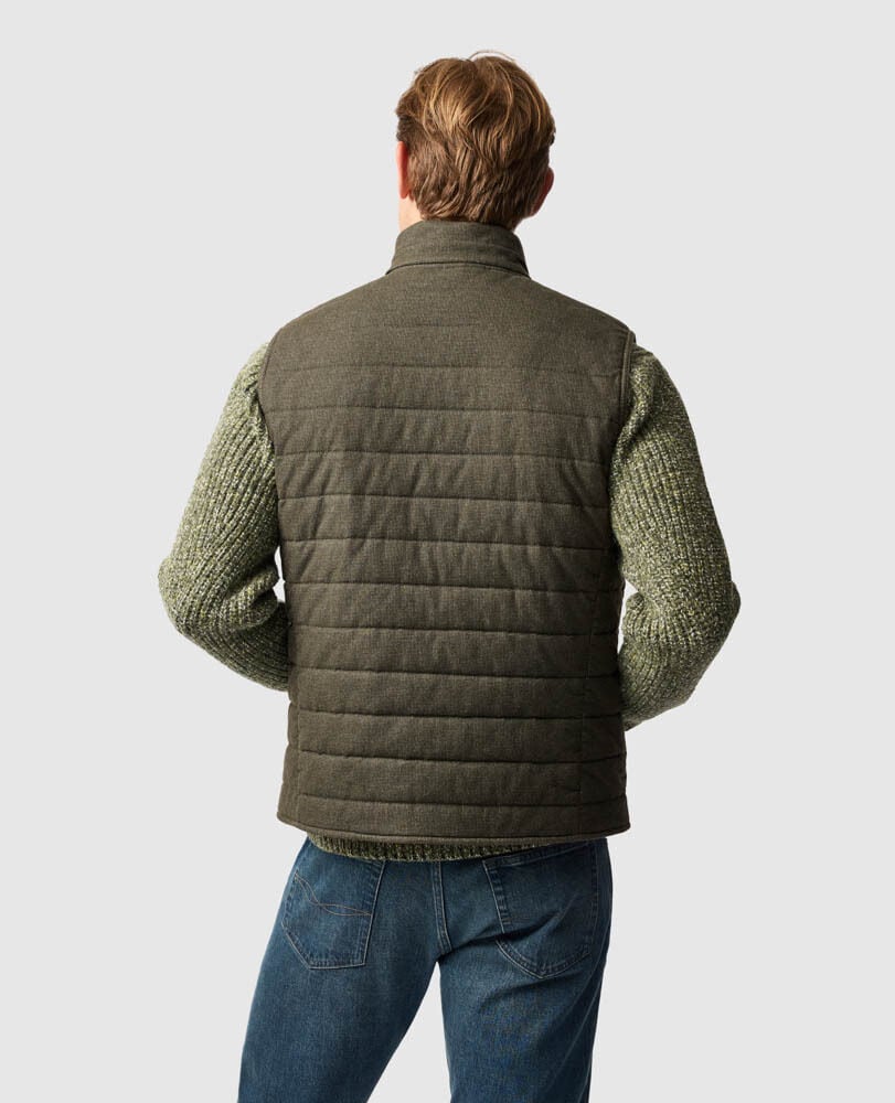 Dunedin Road Vest, MOSS, Back