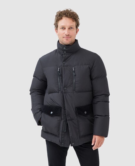 Ohau Down Jacket, NERO