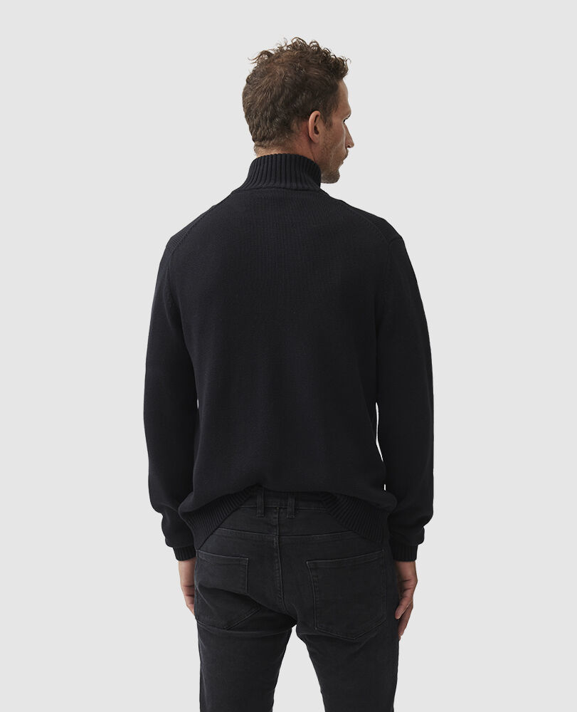 Merrick Bay Knit, ONYX, Back