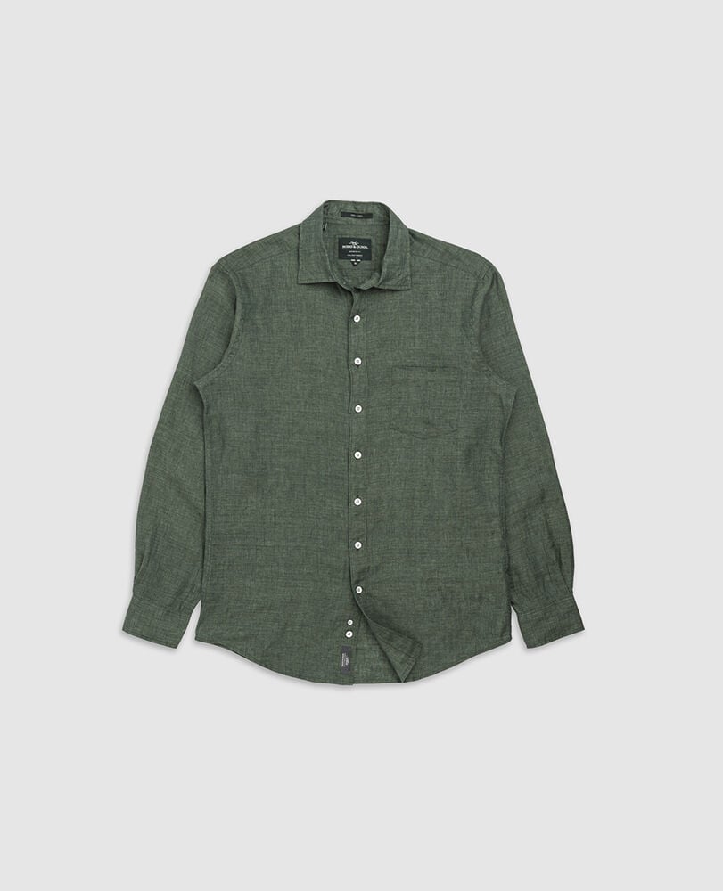 Coromandel Sports Fit Shirt · Forest XL, FOREST, Flat Lay