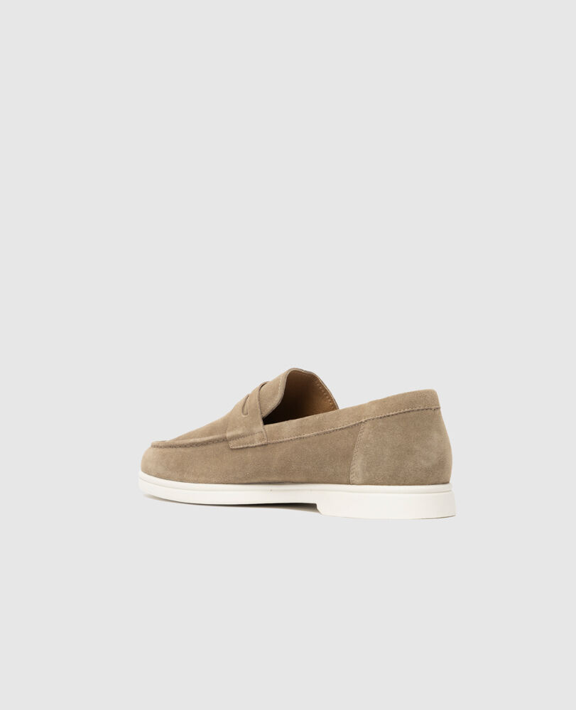 Marsden Bay Loafer, SAND, Flat Lay