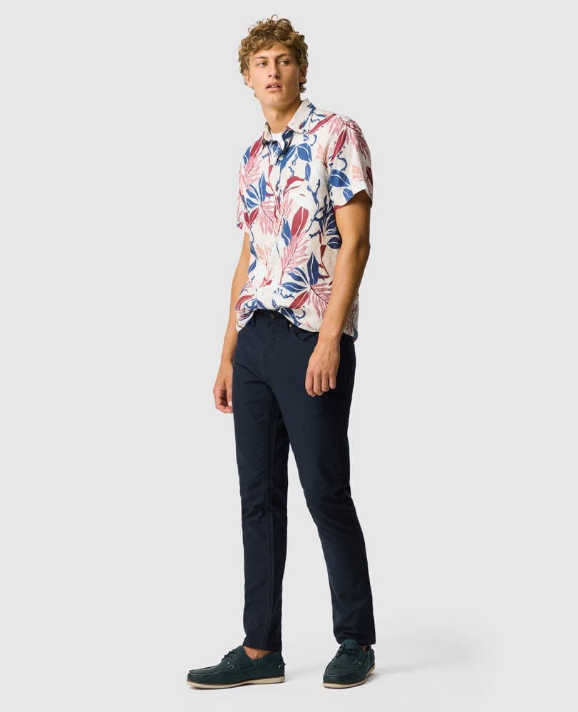 Saltwater Creek Sports Fit Shirt, BEIGE, Off Front