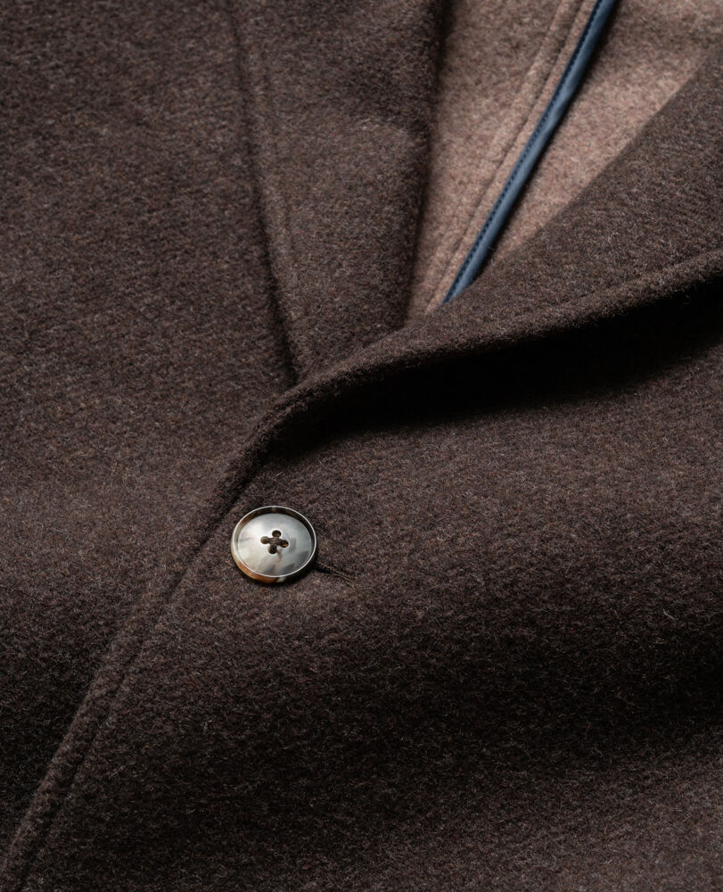 Clarendon Coat, WALNUT, Detail 2