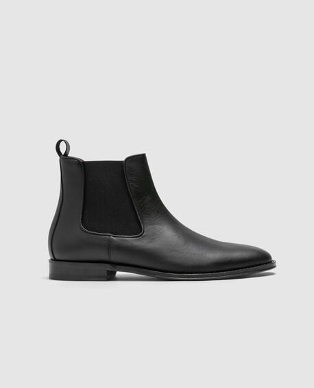 Saddleview Chelsea Boot, BLACK