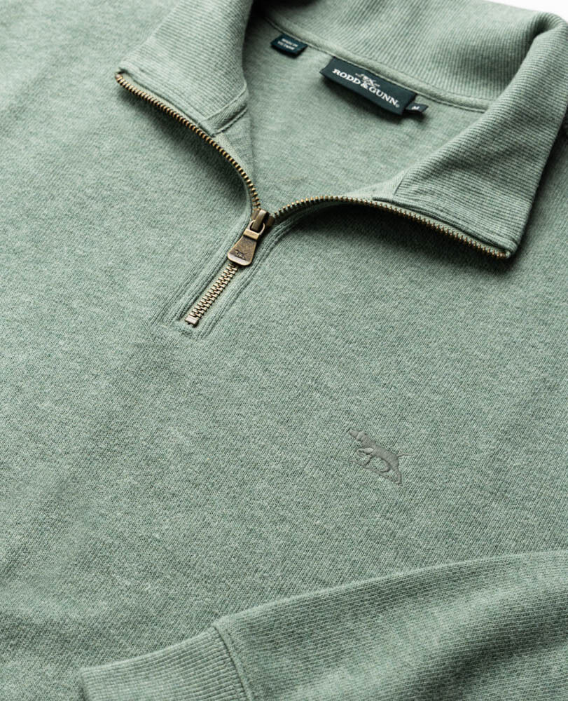 Sweatshirt col 1/4 zip alton ave, FOUG&Egrave;RE, Detail 2