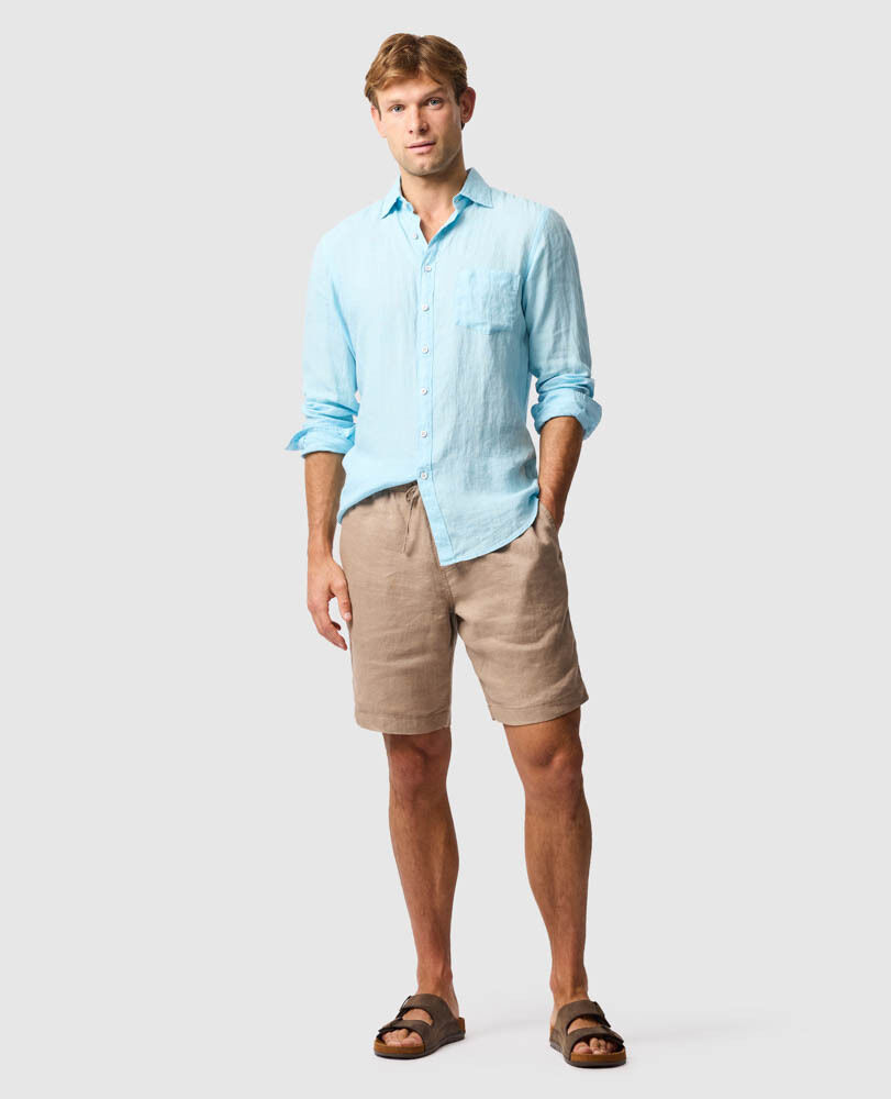 Coromandel Sports Fit Shirt, INLET, Off Front