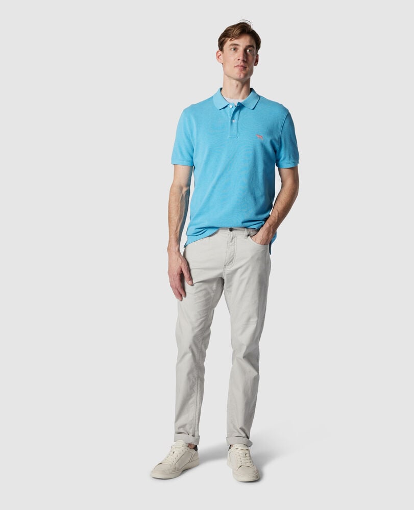 The Gunn Polo/Maui Blue LG, MAUI BLUE, Off Front