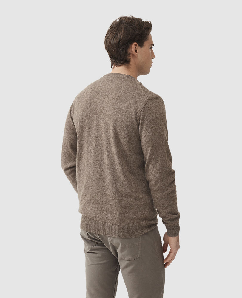 Queenstown Sweater, FAWN, Back