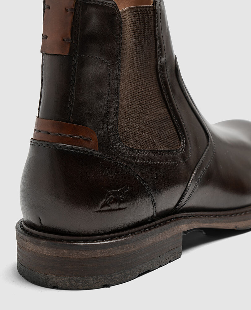 Bottes Chelsea Dargaville, CHOCOLAT, Detail 3