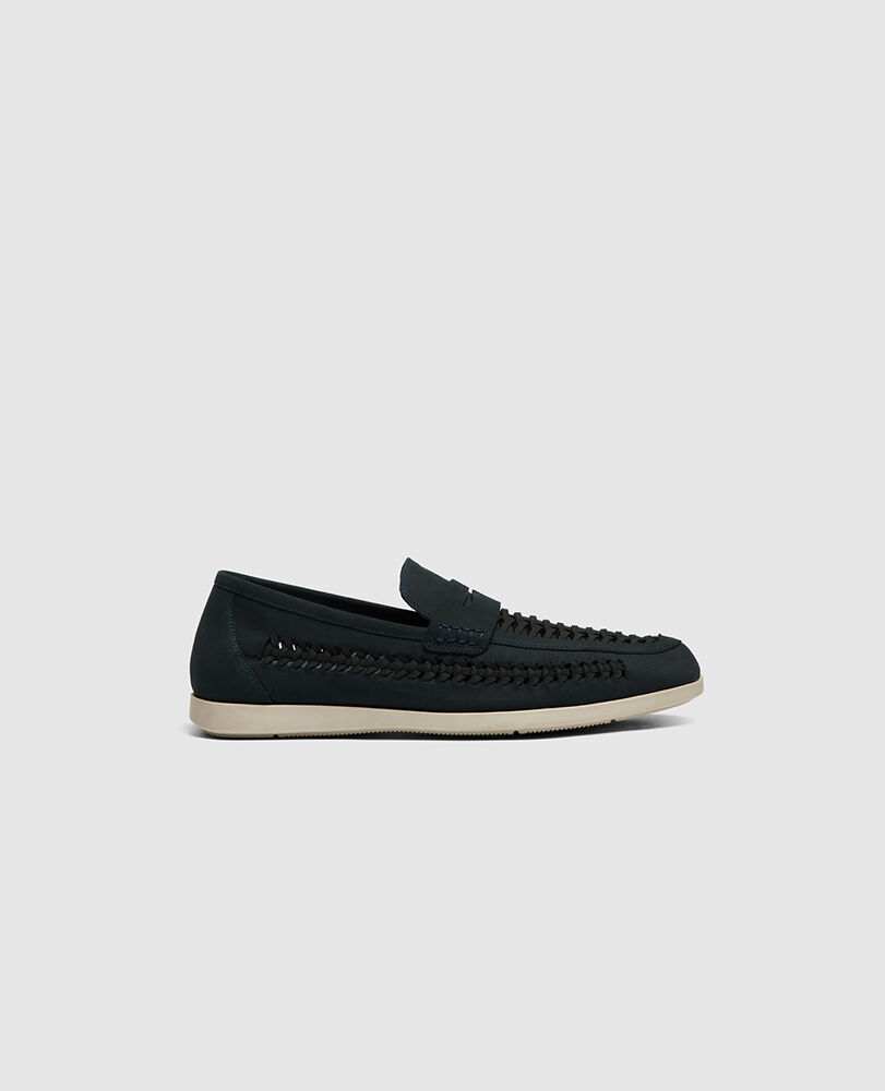 Gisborne Huarache Slip On · Indigo 44, INDIGO, Front