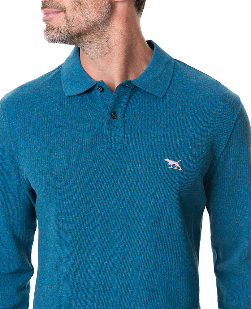 Gunn L/S Polo, STORM, Detail 2