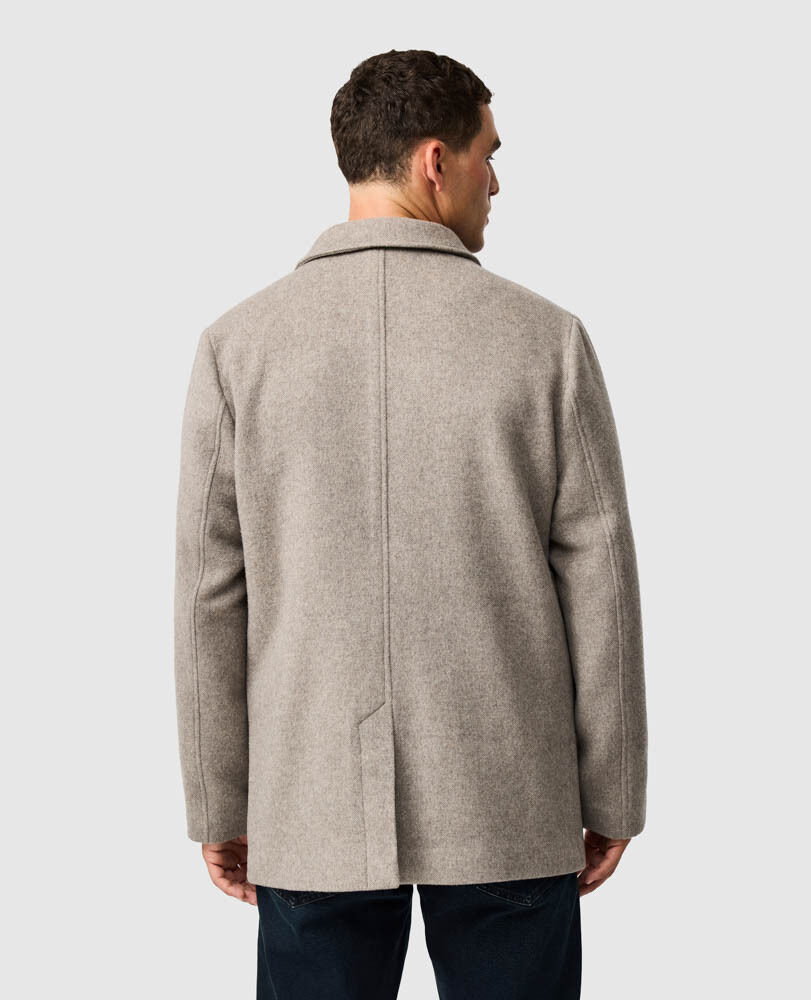 Fitchett Coat, FAWN, Back