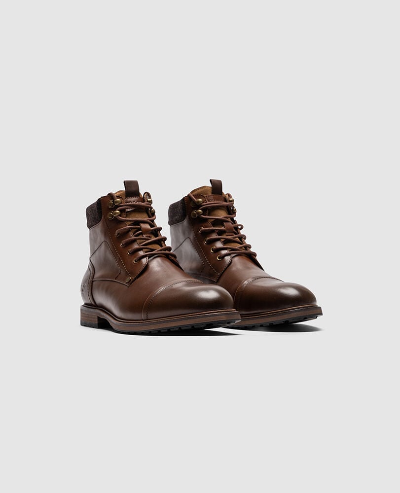 Dobson Cold Climate Military Boot, AMARETTO