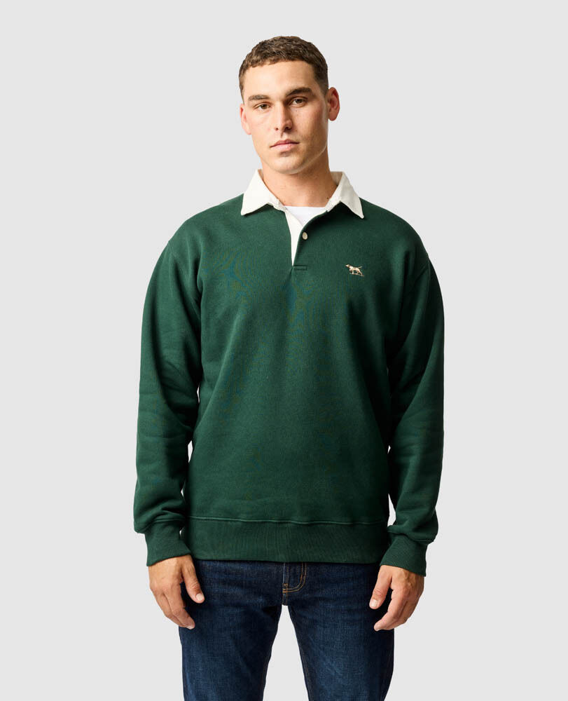 Otago Sweat &middot; Forest XL, FOREST, Front