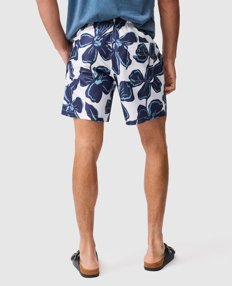 Broadford Badeshorts, DUNKELBLAU, Back