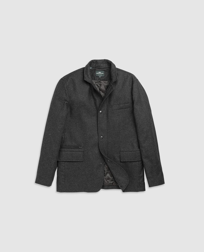 Longbush Jacket · Graphite ME, GRAPHITE, Flat Lay