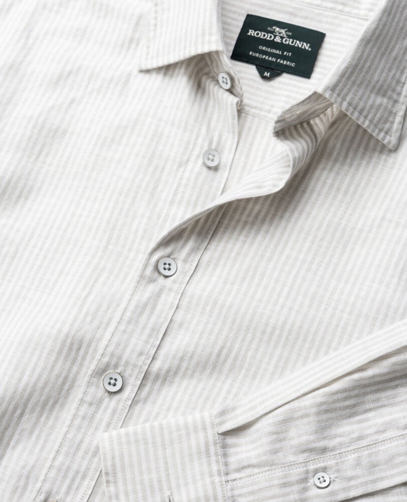Bastia Hill Shirt, SAND, Flat Lay