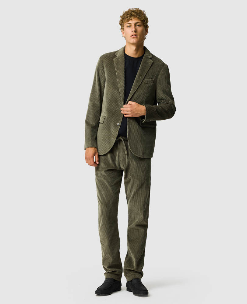 Blackpool Easy Fit Jacket, PUTTY, Off Front