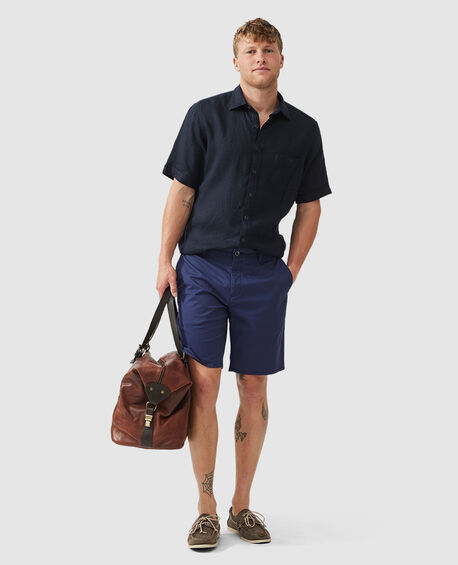 Short de sport North Thames de 23 cm, BLEU NUIT