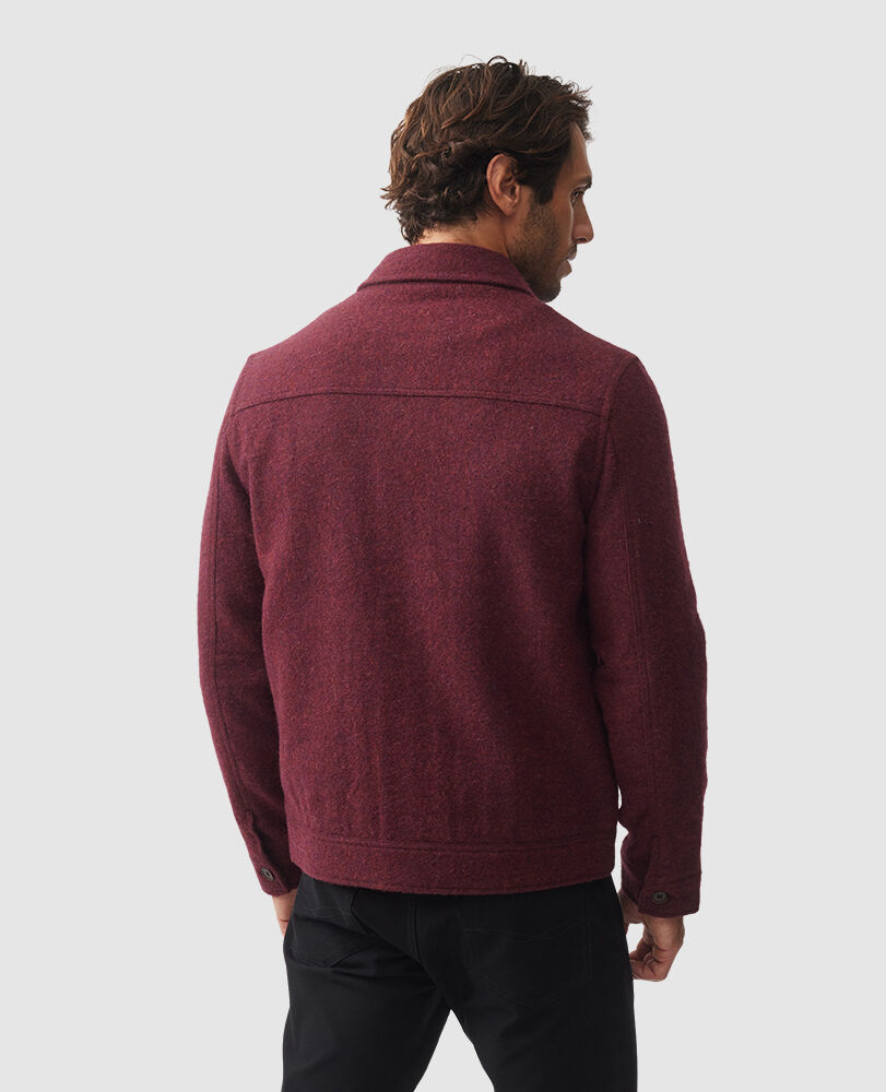 Park Island Jacket, BORDEAUX, Back