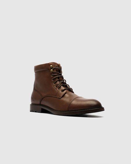 Glenorchy 1946 Military Boot, COGNAC