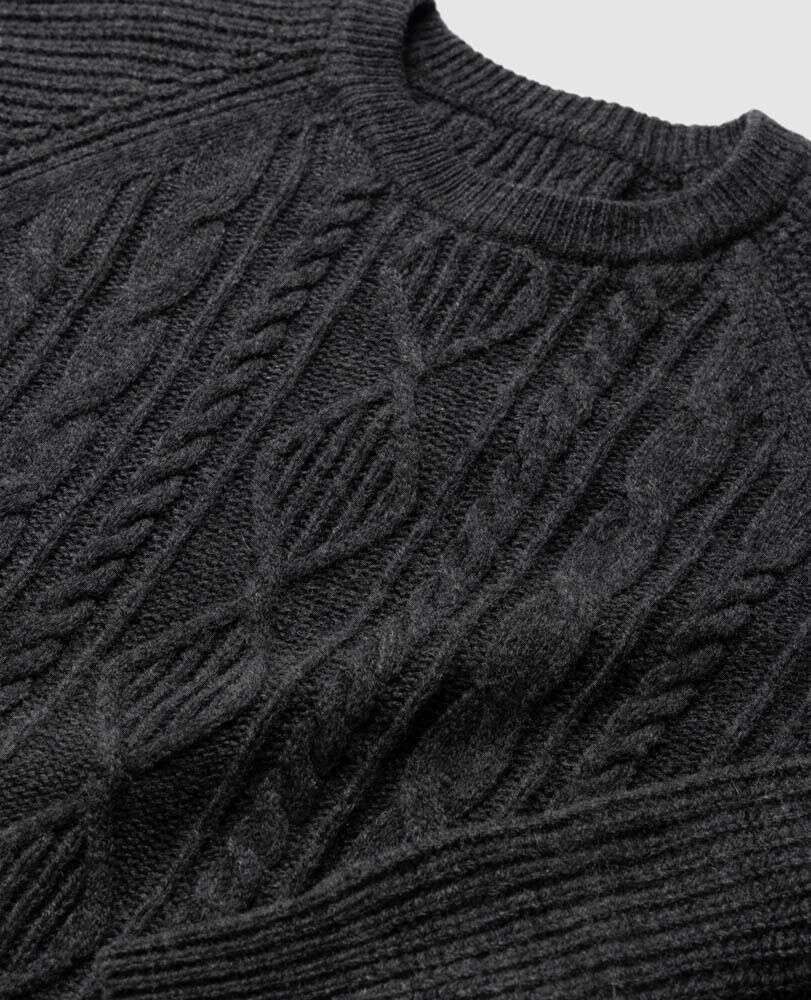 Piper Creek Knit, CHARCOAL, Detail 2
