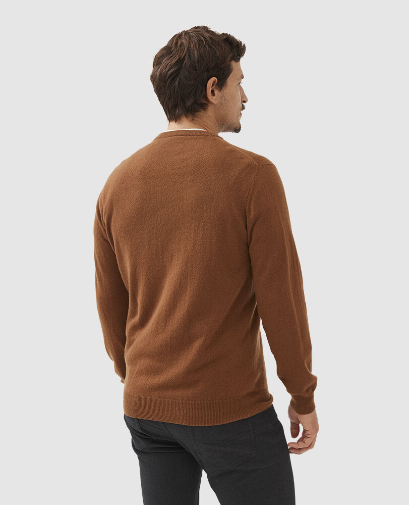 Pullover Queenstown, TRÜFFEL, Back