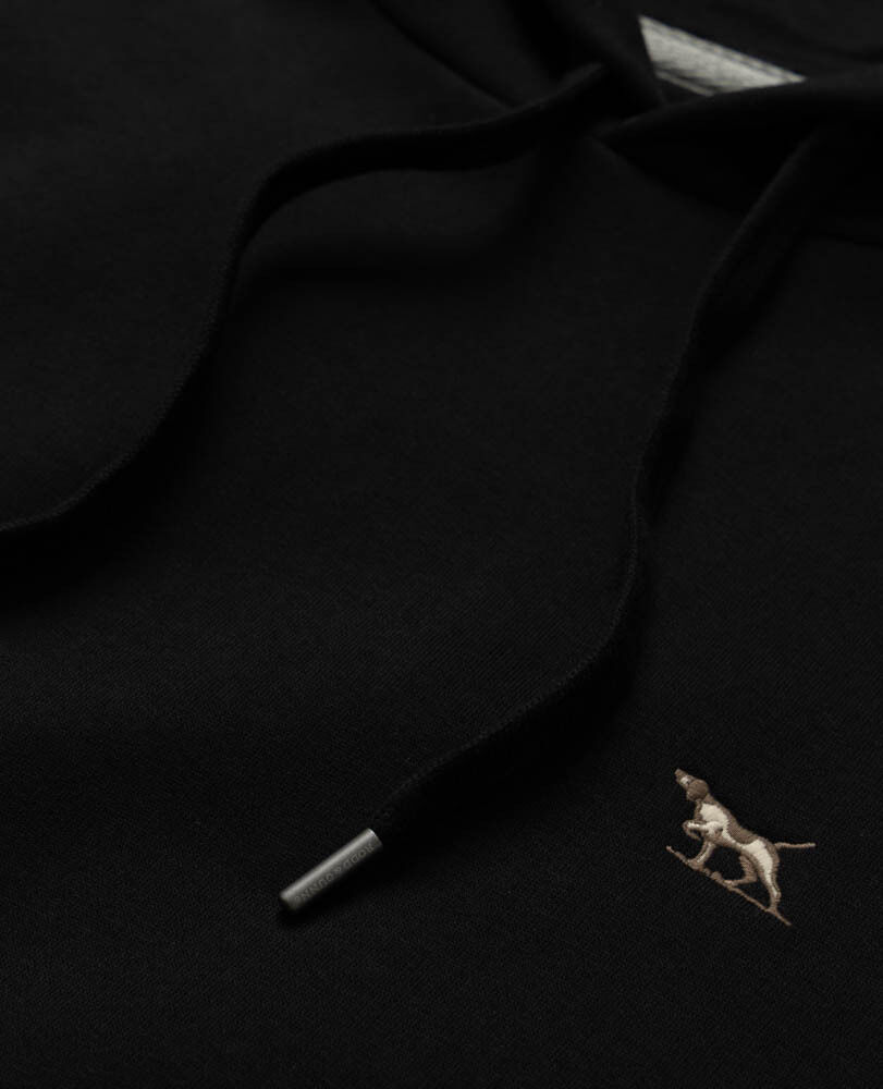 Otago Hoodie, NOIR, Detail 2