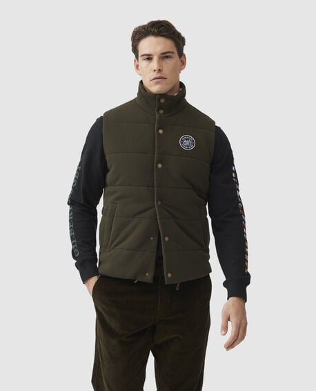Thomond Park Vest, OLIVE