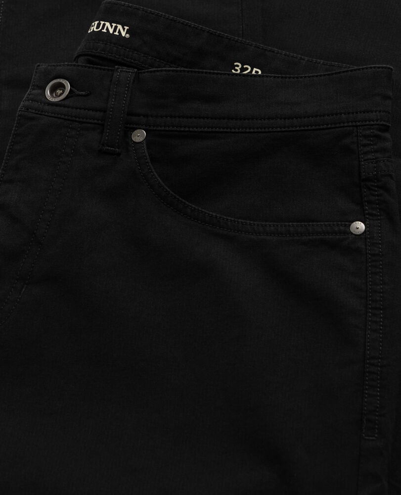 Gunn Straight Fit Jean, ONYX, Detail 2