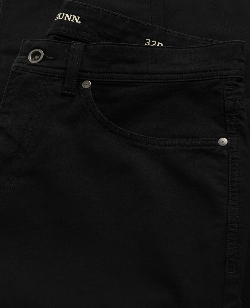 Gunn Straight Fit Jean, ONYX, Detail 2