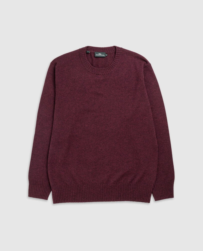 Christchurch Knit, CLARET, Flat Lay