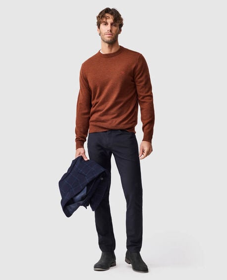 York Bay Knit, BURNT ORANGE