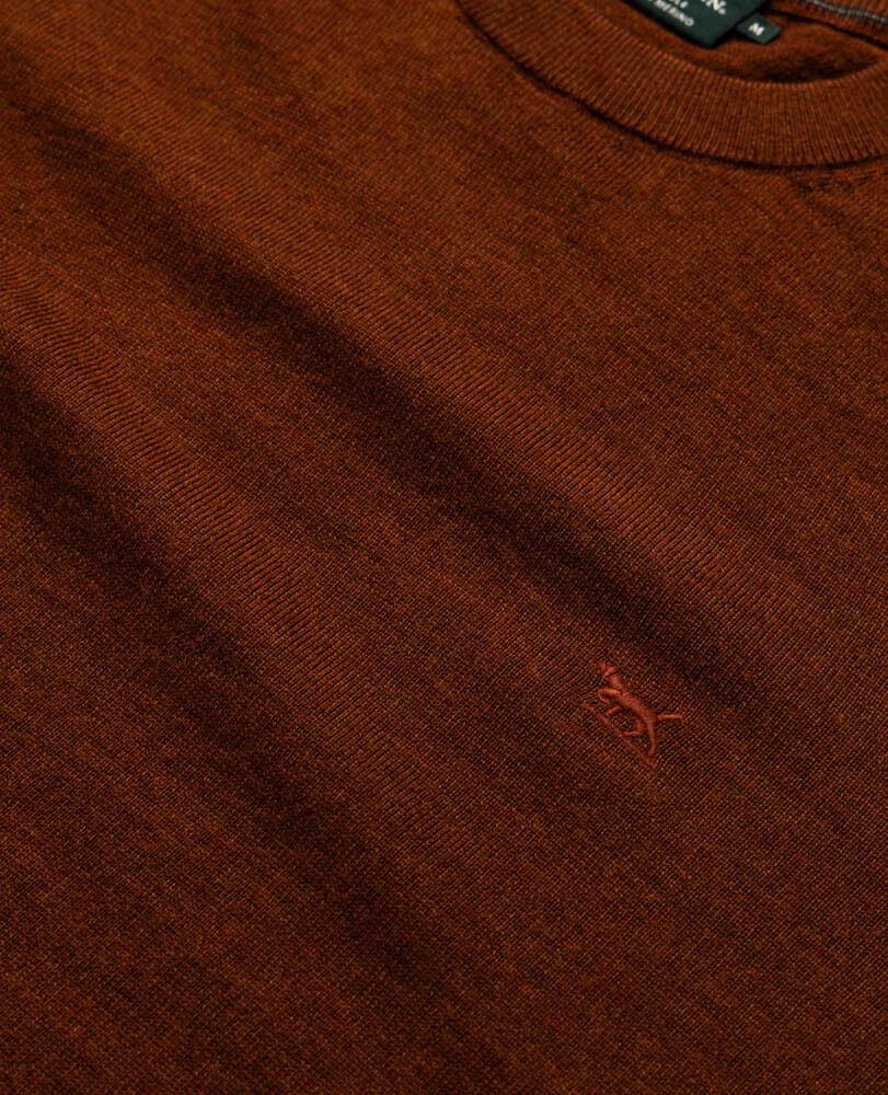 York Bay Knit, VERBRANNTE ORANGE, Flat Lay